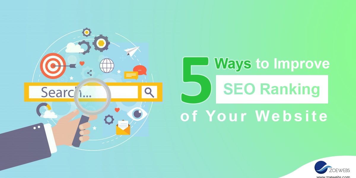 5 ways to improve seo rank - featured