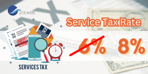 Important Announcement: Changes in Service Tax Rate and Implications for Zoewebs Customers