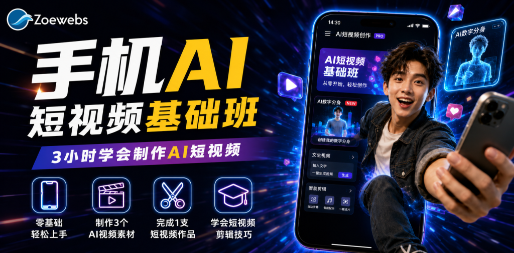 零基础也能做AI视频？